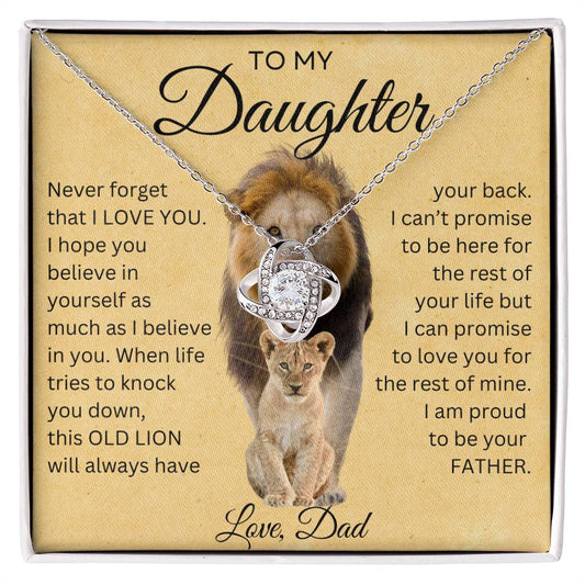 TO MY DAUGHTER | THIS OLD LION