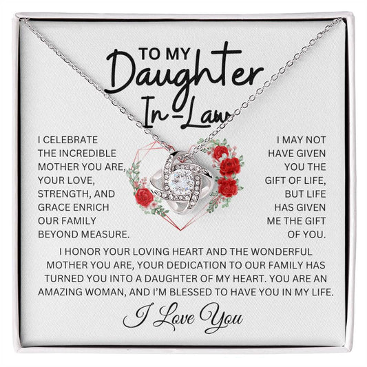 DAUGHTER IN LAW | LOVE KNOT NECKLACE